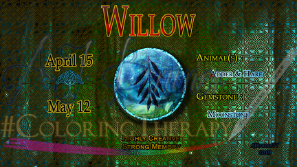 Zo-disc Willow background 1