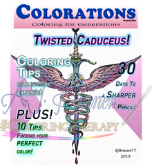 Colorations: Twisted Caduceus