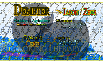 Greek Demeter background 1