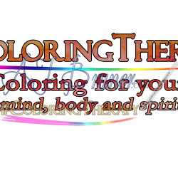 #ColoringTherapy Logos