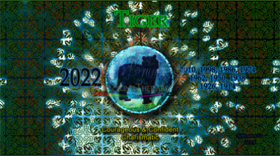 Tiger: 2022, 2010, 1998, 1986