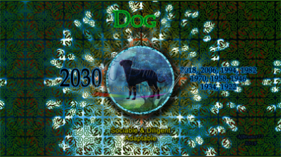Dog: 2030, 2018, 2006, 1994