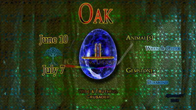Oak: Jun 10 - Jul 7