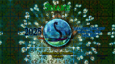 Snake: 2025, 2013, 2001, 1989