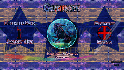 Capricorn: Dec 22 - Jan 19 - Click Image to Close