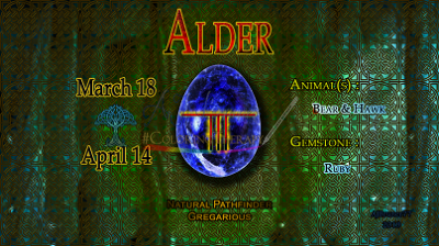 Alder: Mar 18 - Apr 17