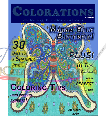 Madam Blue Butterfly - Click Image to Close