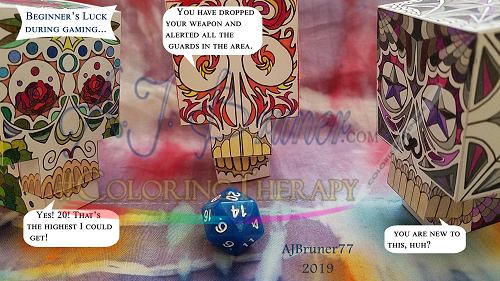 Beginner's Luck During Gaming - Click Image to Close