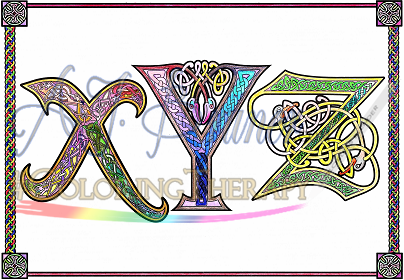 Artful Letters B - Click Image to Close