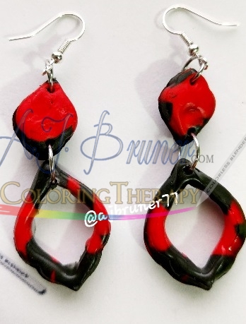 Polymer Earrings - #010859 - Click Image to Close