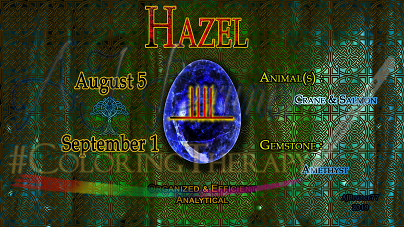 Hazel: Aug 5 - Sept 1 - Click Image to Close