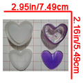Heart-Shaped Container - $15.00 to $19.00