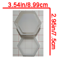 Hexagon Container - $25.00 to $29.00